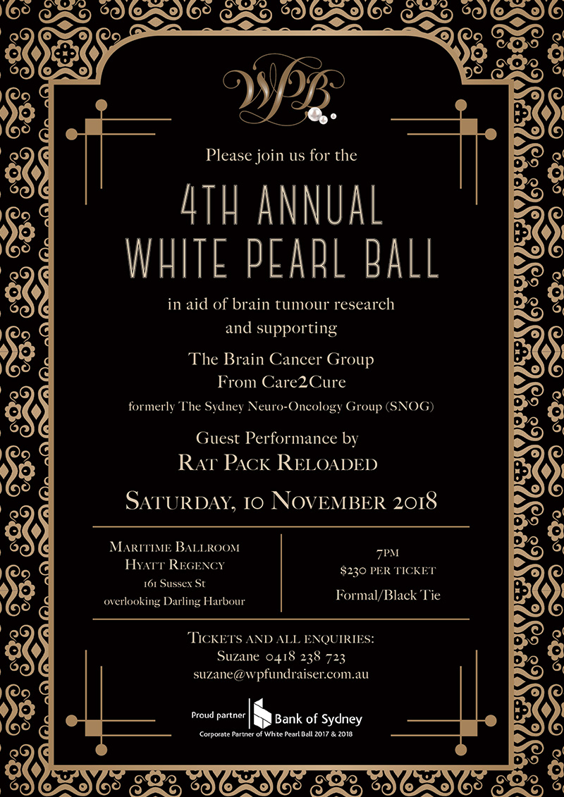 White Pearl Ball 2018 Invite